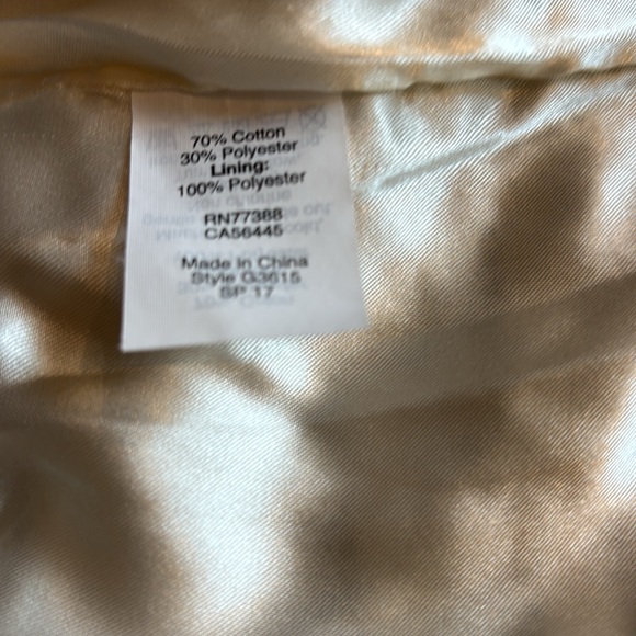 J Crew Grey & White A-line Mini Skirt, lined, size 8 - Picture 6 of 10